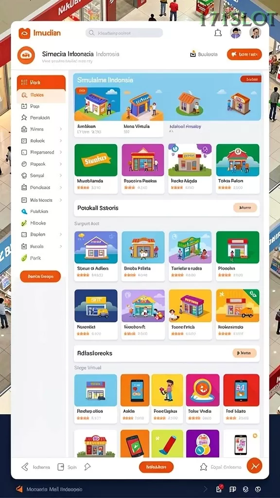 Cuplikan layar RP777 — menu navigasi
